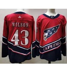 Men Washington Capitals 43 Tom Wilson Red 2020 21 Reverse Retro Adidas Jersey Men Washington Capitals 43 Tom Wilson Red 2020 21 Reverse Retro Adidas Jersey