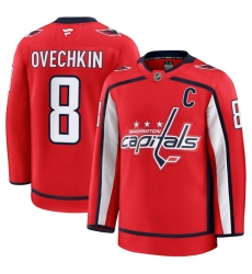 Men Washington Capitals 8 Alexander Ovechkin Red 2024 25 Home Stitched Hockey Jersey Men Washington Capitals 8 Alexander Ovechkin Red 2024 25 Home Stitched Hockey Jersey