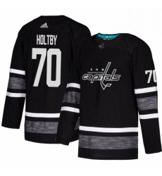 Mens Adidas Washington Capitals 70 Braden Holtby Black 2019 All Star Game Parley Authentic Stitched NHL Jersey Mens Adidas Washington Capitals 70 Braden Holtby Black 2019 All Star Game Parley Authentic Stitched NHL Jersey