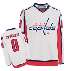 RBK hockey jerseys,Washington Capitals 8# A.Ovechkin white RBK hockey jerseys,Washington Capitals 8# A.Ovechkin white