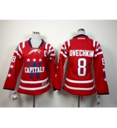 NHL Women Washington Capitals #8 Alex Ovechkin Red Stitched Jerseys(2015 Winter Classic) NHL Women Washington Capitals #8 Alex Ovechkin Red Stitched Jerseys(2015 Winter Classic)