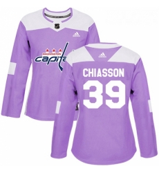 Womens Adidas Washington Capitals 39 Alex Chiasson Authentic Purple Fights Cancer Practice NHL Jersey Womens Adidas Washington Capitals 39 Alex Chiasson Authentic Purple Fights Cancer Practice NHL Jersey