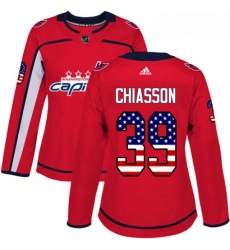 Womens Adidas Washington Capitals 39 Alex Chiasson Authentic Red USA Flag Fashion NHL Jersey Womens Adidas Washington Capitals 39 Alex Chiasson Authentic Red USA Flag Fashion NHL Jersey