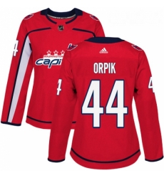 Womens Adidas Washington Capitals 44 Brooks Orpik Authentic Red Home NHL Jersey Womens Adidas Washington Capitals 44 Brooks Orpik Authentic Red Home NHL Jersey