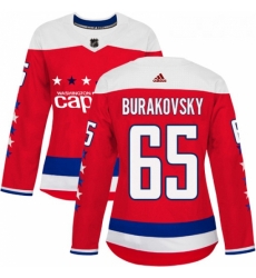 Womens Adidas Washington Capitals 65 Andre Burakovsky Authentic Red Alternate NHL Jersey Womens Adidas Washington Capitals 65 Andre Burakovsky Authentic Red Alternate NHL Jersey