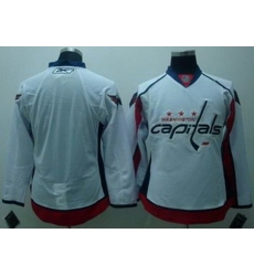 KIDS Washington Capitals blank jerseys white KIDS Washington Capitals blank jerseys white