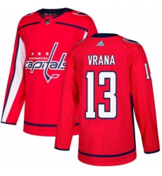 Youth Adidas Washington Capitals 13 Jakub Vrana Authentic Red Home NHL Jersey Youth Adidas Washington Capitals 13 Jakub Vrana Authentic Red Home NHL Jersey