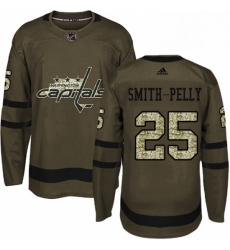 Youth Adidas Washington Capitals 25 Devante Smith Pelly Authentic Green Salute to Service NHL Jersey Youth Adidas Washington Capitals 25 Devante Smith Pelly Authentic Green Salute to Service NHL Jersey