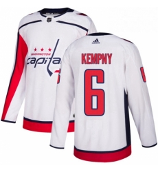 Youth Adidas Washington Capitals 6 Michal Kempny Authentic White Away NHL Jersey Youth Adidas Washington Capitals 6 Michal Kempny Authentic White Away NHL Jersey