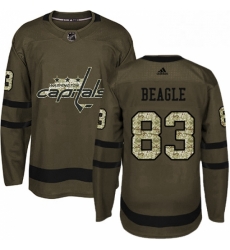 Youth Adidas Washington Capitals 83 Jay Beagle Authentic Green Salute to Service NHL Jersey Youth Adidas Washington Capitals 83 Jay Beagle Authentic Green Salute to Service NHL Jersey