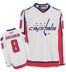 Youth kids RBK hockey jerseys,Washington Capitals 8# A.Ovechkin white Youth kids RBK hockey jerseys,Washington Capitals 8# A.Ovechkin white