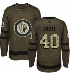 Mens Adidas Winnipeg Jets 40 Joel Armia Authentic Green Salute to Service NHL Jersey Mens Adidas Winnipeg Jets 40 Joel Armia Authentic Green Salute to Service NHL Jersey