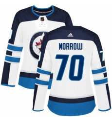 Womens Adidas Winnipeg Jets 70 Joe Morrow Authentic White Away NHL Jerse Womens Adidas Winnipeg Jets 70 Joe Morrow Authentic White Away NHL Jerse