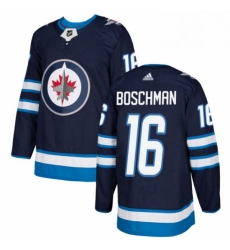 Youth Adidas Winnipeg Jets 16 Laurie Boschman Authentic Navy Blue Home NHL Jersey Youth Adidas Winnipeg Jets 16 Laurie Boschman Authentic Navy Blue Home NHL Jersey