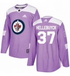 Youth Adidas Winnipeg Jets 37 Connor Hellebuyck Authentic Purple Fights Cancer Practice NHL Jersey Youth Adidas Winnipeg Jets 37 Connor Hellebuyck Authentic Purple Fights Cancer Practice NHL Jersey