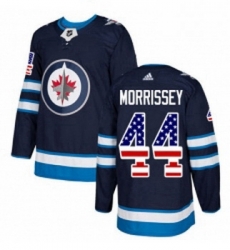 Youth Adidas Winnipeg Jets 44 Josh Morrissey Authentic Navy Blue USA Flag Fashion NHL Jersey Youth Adidas Winnipeg Jets 44 Josh Morrissey Authentic Navy Blue USA Flag Fashion NHL Jersey