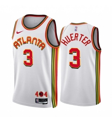 Men's Atlanta Hawks #3 Kevin Huerter 2022-23 White Association Edition Stitched Jersey Men's Atlanta Hawks #3 Kevin Huerter 2022-23 White Association Edition Stitched Jersey