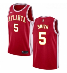 Womens Nike Atlanta Hawks 5 Josh Smith Authentic Red NBA Jersey Statement Edition Womens Nike Atlanta Hawks 5 Josh Smith Authentic Red NBA Jersey Statement Edition