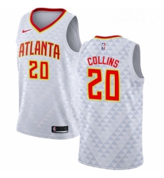Youth Nike Atlanta Hawks 20 John Collins Authentic White NBA Jersey Association Edition Youth Nike Atlanta Hawks 20 John Collins Authentic White NBA Jersey Association Edition