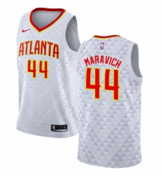 Youth Nike Atlanta Hawks 44 Pete Maravich Authentic White NBA Jersey Association Edition Youth Nike Atlanta Hawks 44 Pete Maravich Authentic White NBA Jersey Association Edition