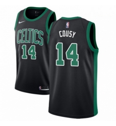 Mens Adidas Boston Celtics 14 Bob Cousy Swingman Black NBA Jersey Statement Edition Mens Adidas Boston Celtics 14 Bob Cousy Swingman Black NBA Jersey Statement Edition