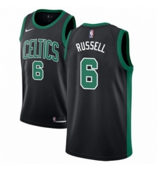 Mens Adidas Boston Celtics 6 Bill Russell Swingman Black NBA Jersey Statement Edition Mens Adidas Boston Celtics 6 Bill Russell Swingman Black NBA Jersey Statement Edition