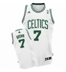 Mens Adidas Boston Celtics 7 Jaylen Brown Swingman White Home NBA Jersey Mens Adidas Boston Celtics 7 Jaylen Brown Swingman White Home NBA Jersey