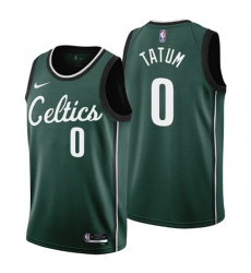 Men's Boston Celtics #0 Jayson Tatum 2022-23 Green City Edition Stitched Jersey Men's Boston Celtics #0 Jayson Tatum 2022-23 Green City Edition Stitched Jersey