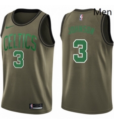 Mens Nike Boston Celtics 3 Dennis Johnson Swingman Green Salute to Service NBA Jersey Mens Nike Boston Celtics 3 Dennis Johnson Swingman Green Salute to Service NBA Jersey