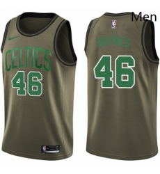 Mens Nike Boston Celtics 46 Aron Baynes Swingman Green Salute to Service NBA Jersey Mens Nike Boston Celtics 46 Aron Baynes Swingman Green Salute to Service NBA Jersey