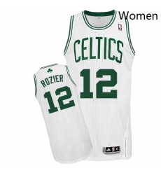 Womens Adidas Boston Celtics 12 Terry Rozier Authentic White Home NBA Jersey Womens Adidas Boston Celtics 12 Terry Rozier Authentic White Home NBA Jersey