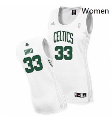 Womens Adidas Boston Celtics 33 Larry Bird Swingman White Home NBA Jersey Womens Adidas Boston Celtics 33 Larry Bird Swingman White Home NBA Jersey