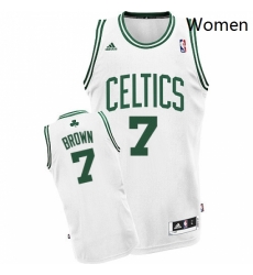 Womens Adidas Boston Celtics 7 Jaylen Brown Swingman White Home NBA Jersey Womens Adidas Boston Celtics 7 Jaylen Brown Swingman White Home NBA Jersey