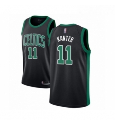 Womens Boston Celtics 11 Enes Kanter Swingman Black Basketball Jersey Statement Edition Womens Boston Celtics 11 Enes Kanter Swingman Black Basketball Jersey Statement Edition