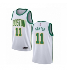 Youth Boston Celtics 11 Enes Kanter Swingman White Basketball Jersey City Edition Youth Boston Celtics 11 Enes Kanter Swingman White Basketball Jersey City Edition