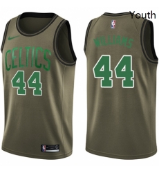 Youth Nike Boston Celtics 44 Robert Williams Swingman Green Salute to Service NBA Jersey Youth Nike Boston Celtics 44 Robert Williams Swingman Green Salute to Service NBA Jersey