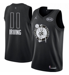 Youth Nike Jordan Boston Celtics 11 Kyrie Irving Swingman Black 2018 All Star Game NBA Jersey Youth Nike Jordan Boston Celtics 11 Kyrie Irving Swingman Black 2018 All Star Game NBA Jersey