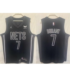 Men Brooklyn Nets 7 Kevin Durant Black Stitched Basketball Jersey Men Brooklyn Nets 7 Kevin Durant Black Stitched Basketball Jersey