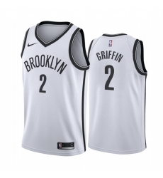Men Nike Brooklyn Nets 2 Blake Griffin White NBA Swingman Association Edition Jersey Men Nike Brooklyn Nets 2 Blake Griffin White NBA Swingman Association Edition Jersey
