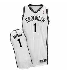 Mens Adidas Brooklyn Nets 1 DAngelo Russell Authentic White Home NBA Jersey Mens Adidas Brooklyn Nets 1 DAngelo Russell Authentic White Home NBA Jersey