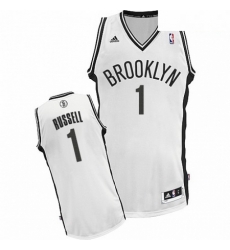 Mens Adidas Brooklyn Nets 1 DAngelo Russell Swingman White Home NBA Jersey Mens Adidas Brooklyn Nets 1 DAngelo Russell Swingman White Home NBA Jersey