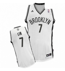 Mens Adidas Brooklyn Nets 7 Jeremy Lin Swingman White Home NBA Jersey Mens Adidas Brooklyn Nets 7 Jeremy Lin Swingman White Home NBA Jersey