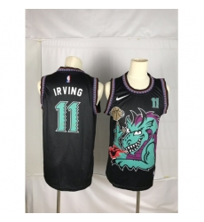 Men's Brooklyn Nets #11 Kyrie Irving Dragon Black Jersey Men's Brooklyn Nets #11 Kyrie Irving Dragon Black Jersey