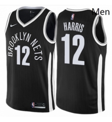 Mens Nike Brooklyn Nets 12 Joe Harris Swingman Black NBA Jersey City Edition Mens Nike Brooklyn Nets 12 Joe Harris Swingman Black NBA Jersey City Edition