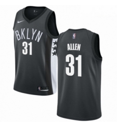 Mens Nike Brooklyn Nets 31 Jarrett Allen Swingman Gray NBA Jersey Statement Edition Mens Nike Brooklyn Nets 31 Jarrett Allen Swingman Gray NBA Jersey Statement Edition