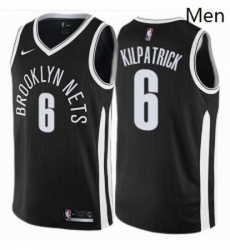 Mens Nike Brooklyn Nets 6 Sean Kilpatrick Swingman Black NBA Jersey City Edition Mens Nike Brooklyn Nets 6 Sean Kilpatrick Swingman Black NBA Jersey City Edition