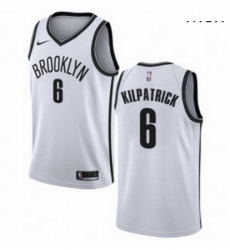 Mens Nike Brooklyn Nets 6 Sean Kilpatrick Swingman White NBA Jersey Association Edition Mens Nike Brooklyn Nets 6 Sean Kilpatrick Swingman White NBA Jersey Association Edition