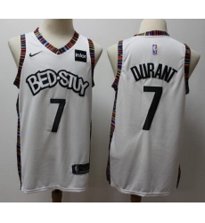 Nets 7 Kevin Durant White 2019 20 City Edition Nike Swingman Jersey Nets 7 Kevin Durant White 2019 20 City Edition Nike Swingman Jersey