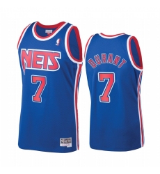 Nets 7 Kevin Durant classic blue jersey Nets 7 Kevin Durant classic blue jersey