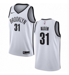 Womens Nike Brooklyn Nets 31 Jarrett Allen Authentic White NBA Jersey Association Edition Womens Nike Brooklyn Nets 31 Jarrett Allen Authentic White NBA Jersey Association Edition